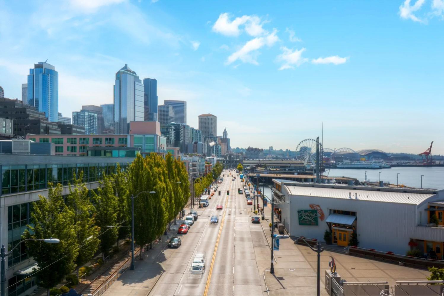 Space Needle Downtown Modern Top Story Penthouse Seattle Esterno foto