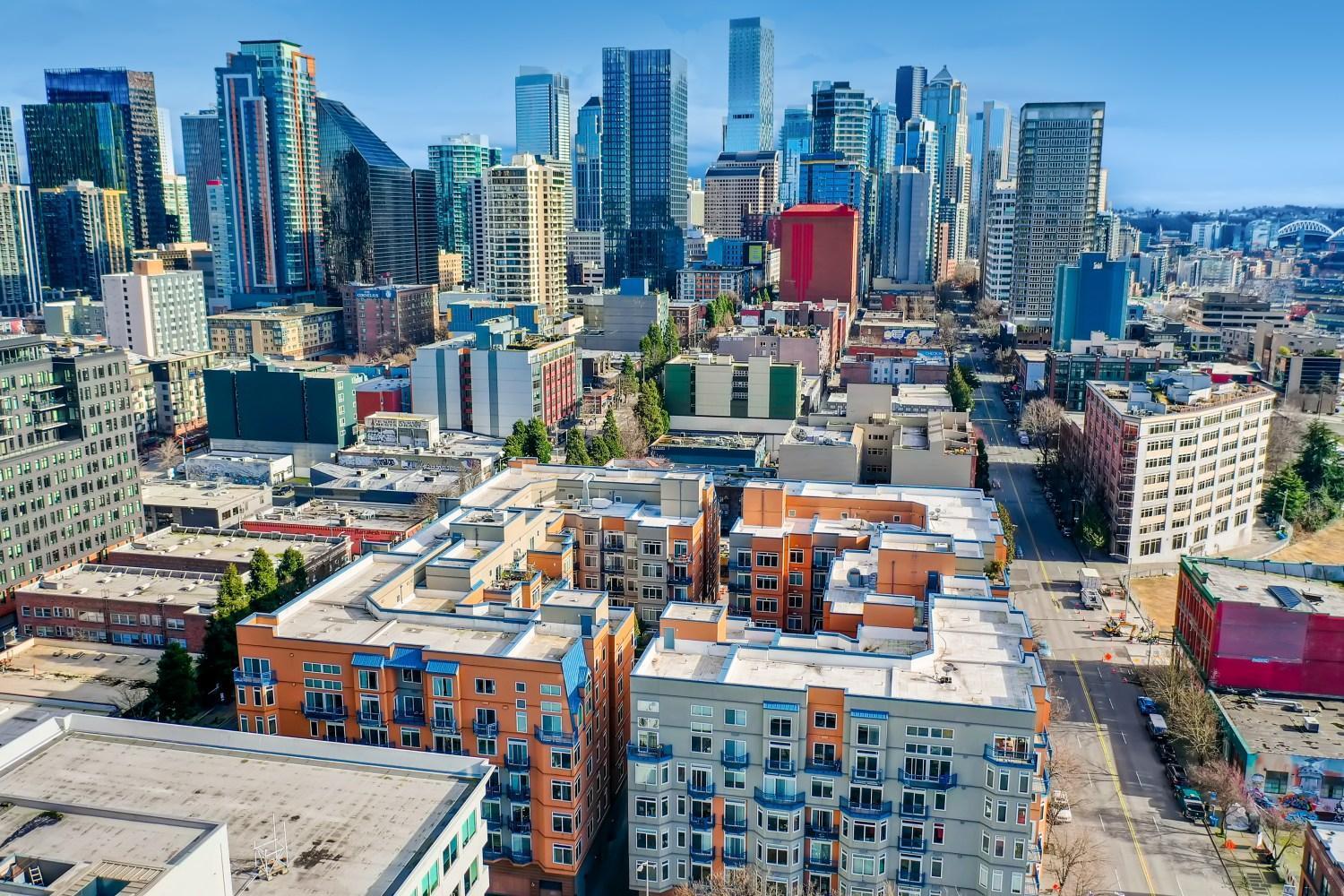 Space Needle Downtown Modern Top Story Penthouse Seattle Esterno foto